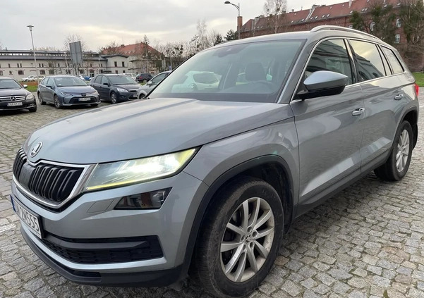 Skoda Kodiaq cena 78500 przebieg: 173000, rok produkcji 2017 z Oława małe 191